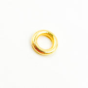 4MM Open Gold Plated Jump Ring